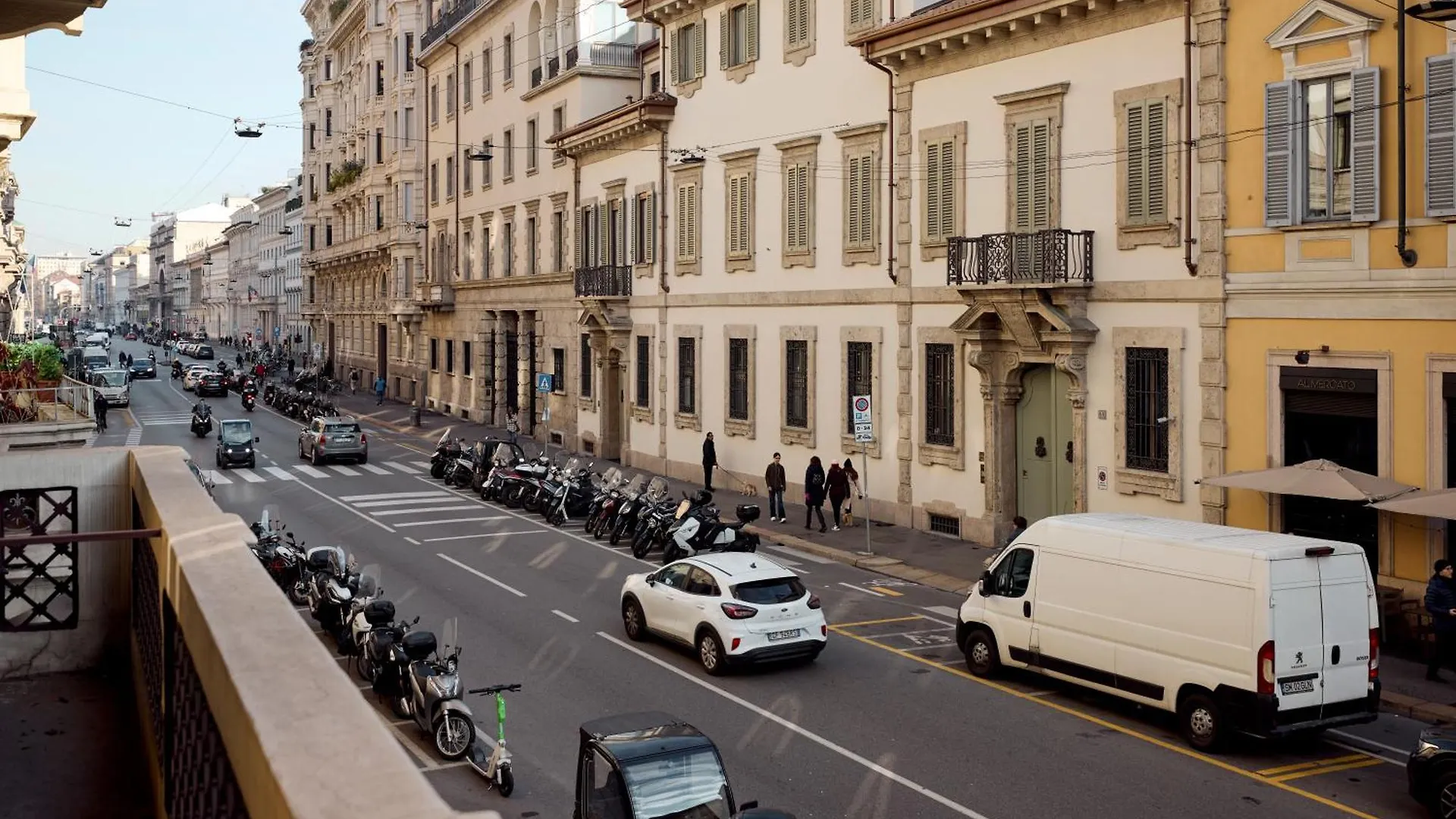 דירה מילאנו Corso Venezia View With Private Balcony - Corso Venezia Suite